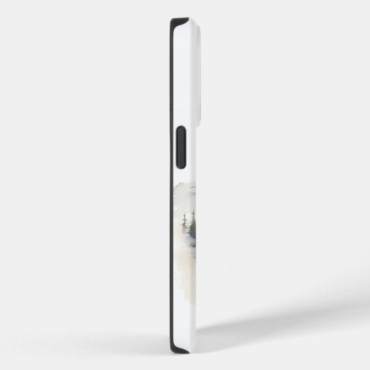 Mount Rainier Wasserfarbenlandschaft Case-Mate iPhone Hülle (Rückseite / Rechts)