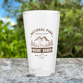 Mount Rainier Wilderness Deer Design Glas
