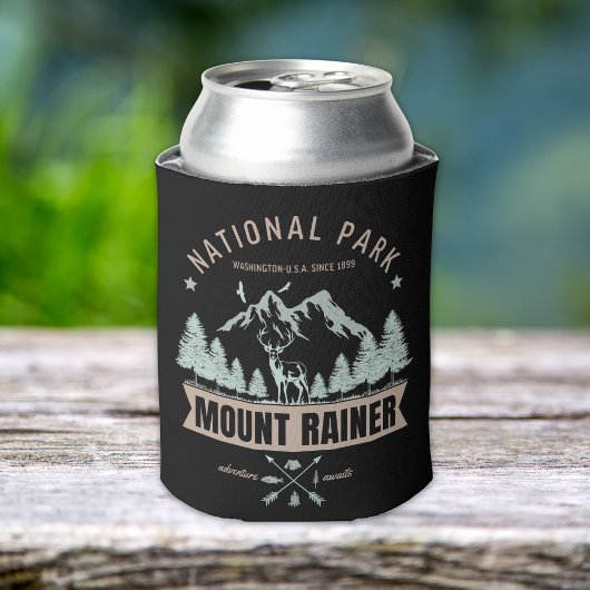 Mount Rainier Wilderness Deer Graphic Dosenkühler