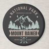 Mount Rainier Wilderness Deer Magnet