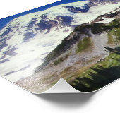 Mount Ranier Fotodruck (Ecke)