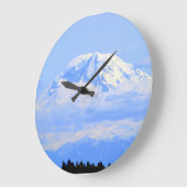 Mount Ranier Große Wanduhr (Winkel)