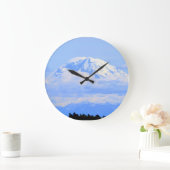 Mount Ranier Große Wanduhr (Zuhause)