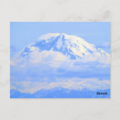 Mount Ranier Postkarte (Rückseite)