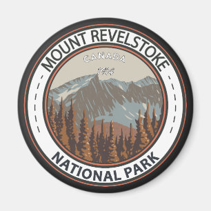 Mount Revelstok Nationalpark Reisen Kunst, Dichtun Magnet