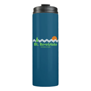 Mount Revelstoke National Park Retro Thermosbecher