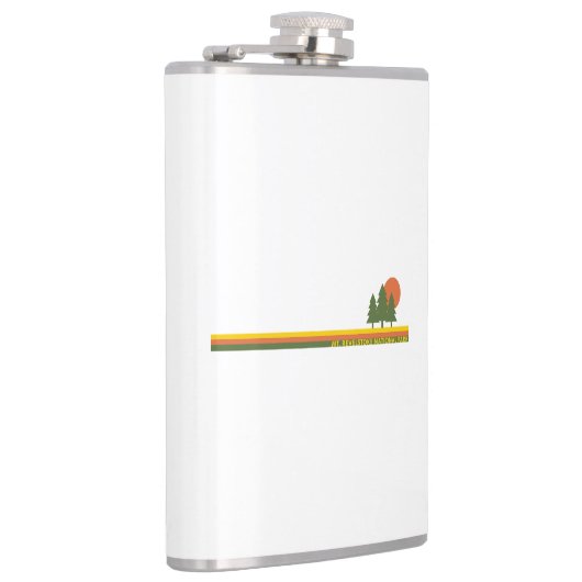 Mount Revelstoke Nationalpark Pine Trees Flachmann (Rechts)