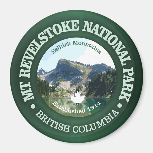Mount Revelstoke NP Magnet (Vorne)