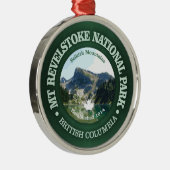 Mount Revelstoke NP Ornament Aus Metall (Rechts)