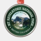 Mount Revelstoke NP Ornament Aus Metall (Vorne)