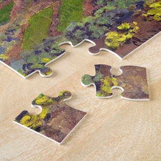 Mount Riboudet Rouen, Spring Monet Fine Art Puzzle (Seite)