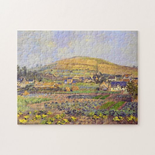 Mount Riboudet Rouen, Spring Monet Fine Art Puzzle (Horizontal)