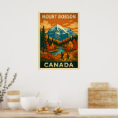 Mount Robson Canada V04 Poster (Küche)
