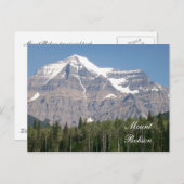 Mount Robson Postkarte (Vorne/Hinten)