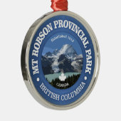 Mount Robson PP Ornament Aus Metall (Rechts)