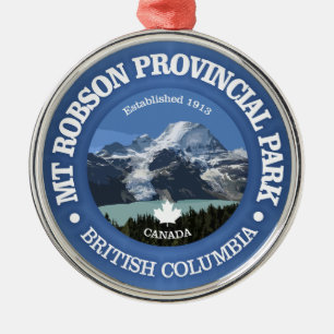 Mount Robson PP Ornament Aus Metall