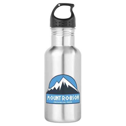 Mount Robson Provincial Park Edelstahlflasche (Vorderseite)