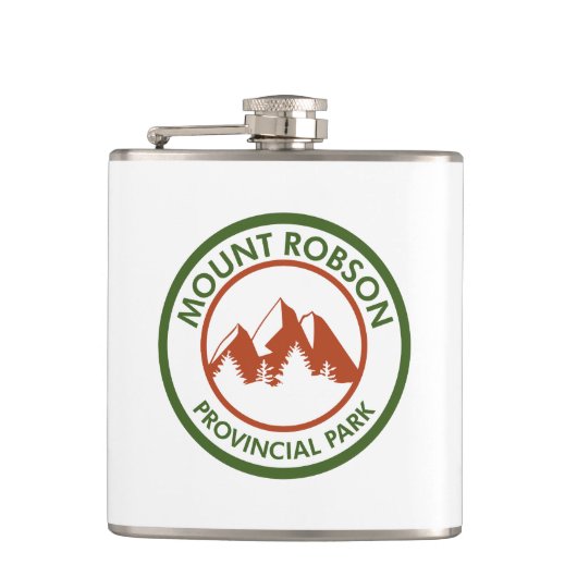 Mount Robson Provincial Park Flachmann (Vorderseite)