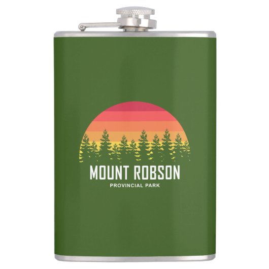 Mount Robson Provincial Park Flachmann (Vorderseite)