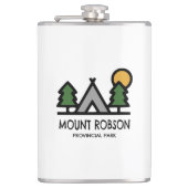 Mount Robson Provincial Park Flachmann (Vorderseite)