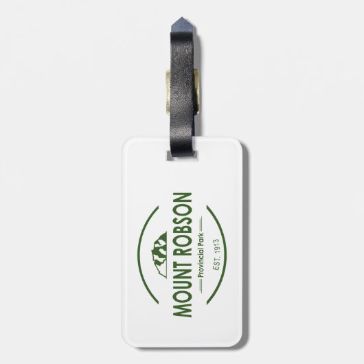 Mount Robson Provincial Park Gepäckanhänger (Rückseite vertikal)