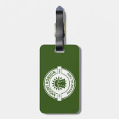 Mount Robson Provincial Park Gepäckanhänger (Rückseite vertikal)