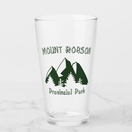 Mount Robson Provincial Park Glas (Vorderseite)