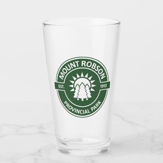 Mount Robson Provincial Park Glas (Vorderseite)