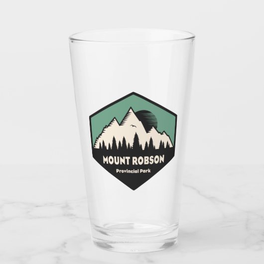 Mount Robson Provincial Park Glas (Vorderseite)