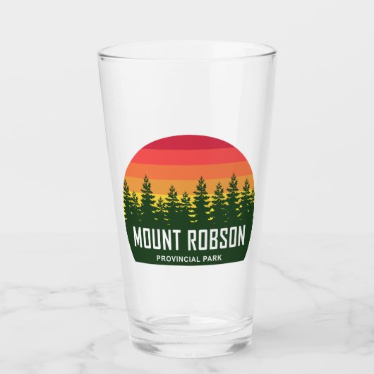 Mount Robson Provincial Park Glas (Vorderseite)