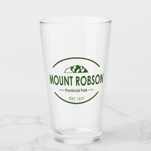 Mount Robson Provincial Park Glas (Vorderseite)