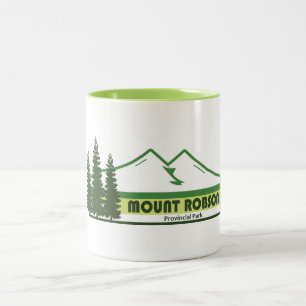 Mount Robson Provincial Park Grüne Streifen Zweifarbige Tasse