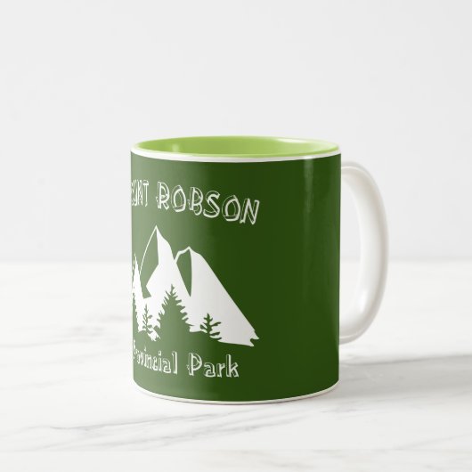 Mount Robson Provincial Park Zweifarbige Tasse (VorderseiteRechts)