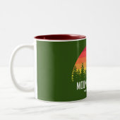 Mount Robson Provincial Park Zweifarbige Tasse (Links)