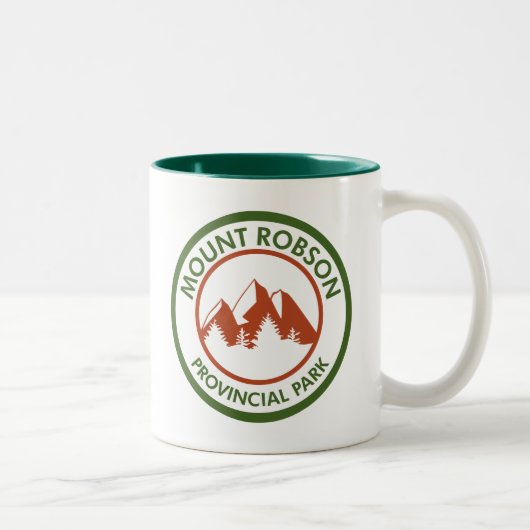 Mount Robson Provincial Park Zweifarbige Tasse (Rechts)