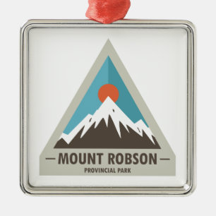 Mount Robson Provincialpark Ornament Aus Metall