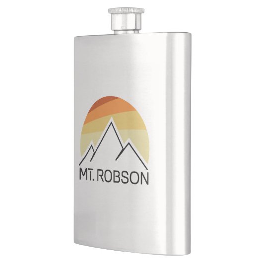 Mount Robson Retro Flachmann (Links)