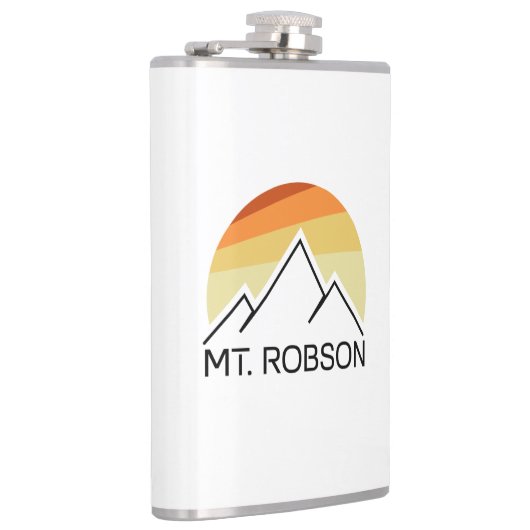 Mount Robson Retro Flachmann (Rechts)