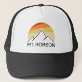 Mount Robson Retro Truckerkappe (Vorderseite)