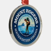Mount Rogers (C) Ornament Aus Metall (Rechts)