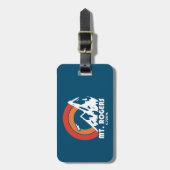 Mount Rogers Virginia Sun Eagle Gepäckanhänger (Vorderseite vertikal)