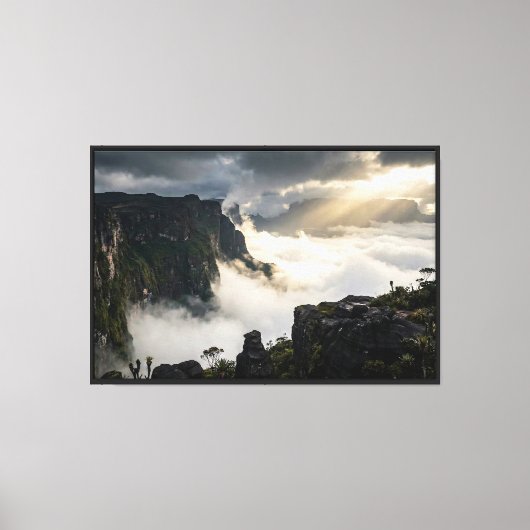 Mount Roraima Ancient Summit - Hyper-Realistisch  Leinwanddruck (Vorderseite)