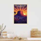 Mount Roraima Venezuela V05 Poster (Küche)