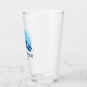 Mount Rose Nevada Berg Skigebiet Bierglas Glas (Links)