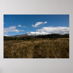 Mount Ruapehu Poster