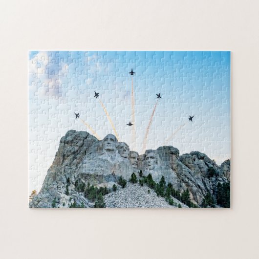 Mount Rushmore 4. Juli 2020 Puzzle (Horizontal)