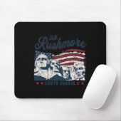 Mount Rushmore 4. Juli feiert USA-Flagge Mt Mousepad (Mit Mouse)