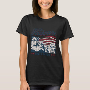Mount Rushmore 4. Juli feiert USA-Flagge Mt T-Shirt