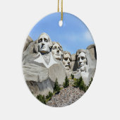 Mount Rushmore Aquarell Keramik Ornament (Rechts)