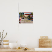 Mount Rushmore Avenue Of Flags Semiquincentennial  Poster (Küche)